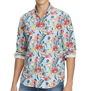 Polo Ralph Lauren Floral Tropical Button Dow Men's 2XLB